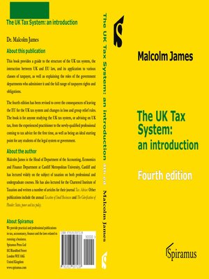 cover image of The UK Tax System